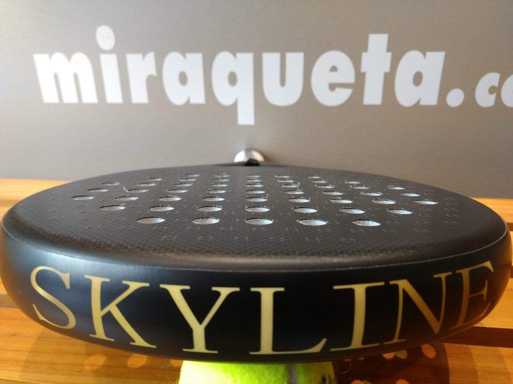 Pala Padel Barcelona Skyline - Pala padel negra - Pala padel carbono